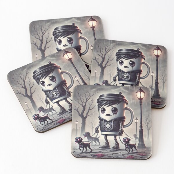 Item preview, Mr. Coffee Dog Walker designed and sold by Occupational  Horrors.