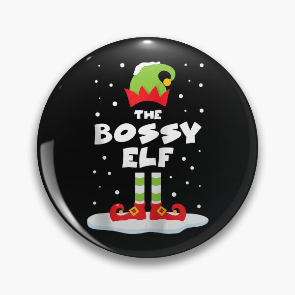 Item preview, Bossy Elf Funny Cute Bright Festive Christmas Character Scene designed and sold by khdmalakarak.