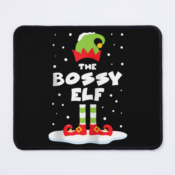 Item preview, Bossy Elf Funny Cute Bright Festive Christmas Character Scene designed and sold by khdmalakarak.