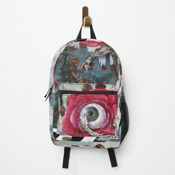 Item preview, Surreal Eye Flower & Human Anatomy Collage designed and sold by GlauciaSouEu.