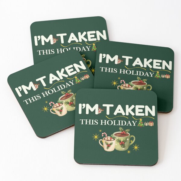 Item preview, Funny Taken Christmas Holiday Couple Tee designed and sold by ATime7Day.