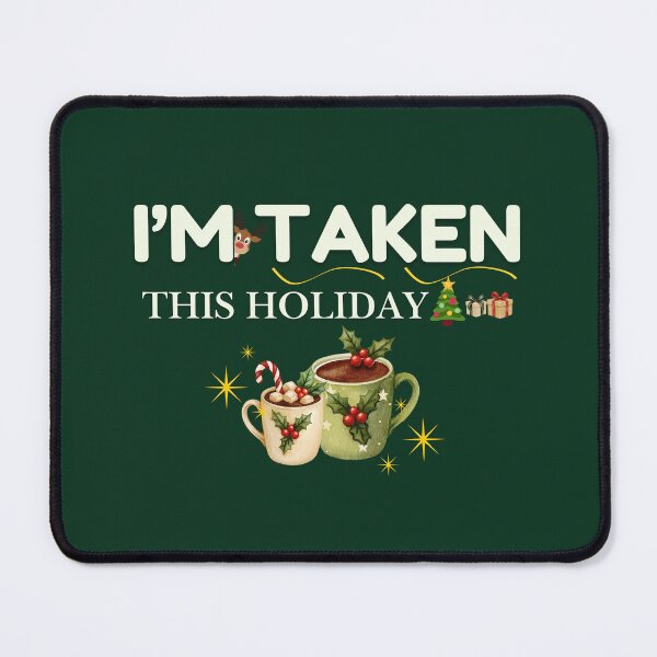 Item preview, Funny Taken Christmas Holiday Couple Tee designed and sold by ATime7Day.