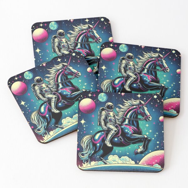 Item preview, Astronaut and mystic horse  designed and sold by Dogandesighn.