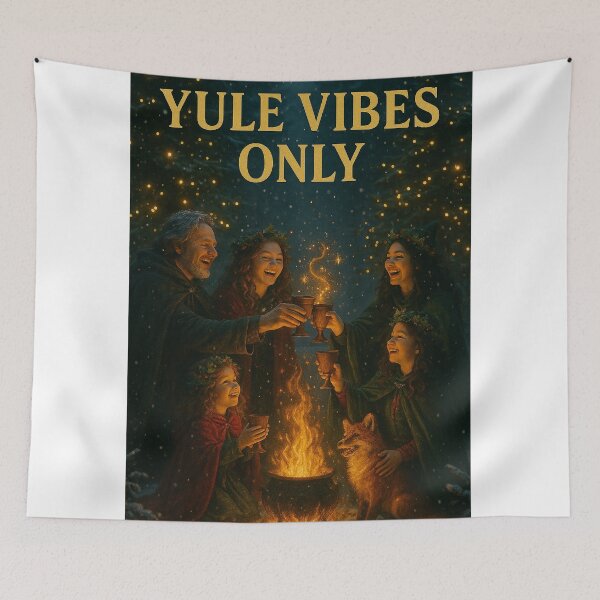 Item preview, Yule Vibes Only designed and sold by TreeWyzard Creations.