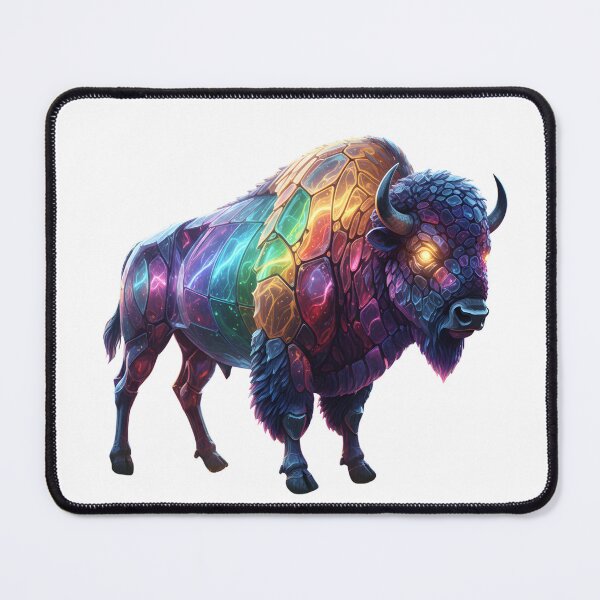 Item preview, Colorful Bison Art designed and sold by GloriousArtSKD.