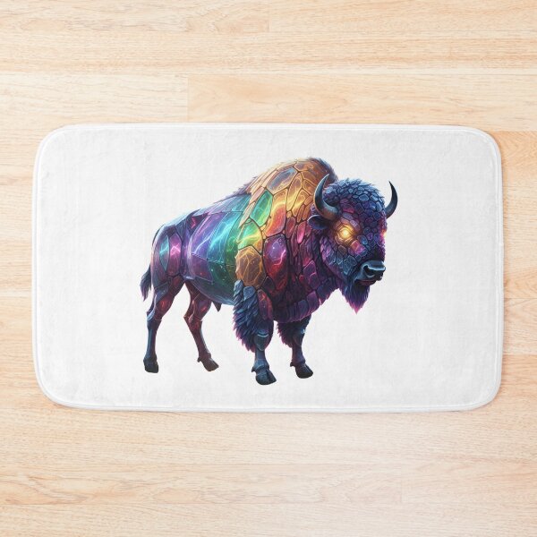 Item preview, Colorful Bison Art designed and sold by GloriousArtSKD.