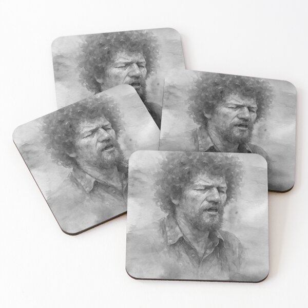 Item preview, Luke Kelly Watercolour Portrait – Irish Music Legend Art Print designed and sold by ConorKeeganArt.