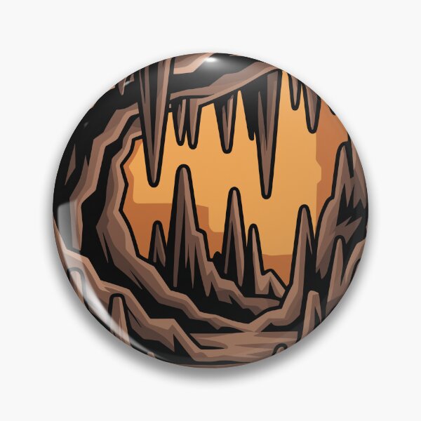 Item preview, Cave Discoveries Badge designed and sold by Creative League Ignite.