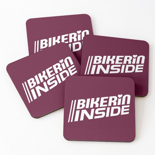 Item preview, Biker inside lettering (white) designed and sold by VEB Ostladen.