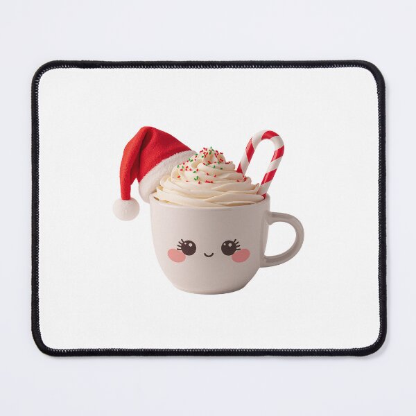 Item preview, Kawaii Christmas mug with candy cane designed and sold by Super-tshirtco.