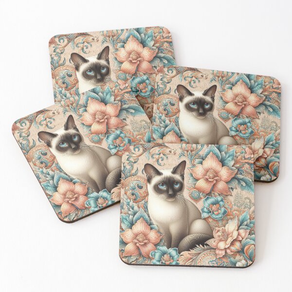 Item preview, Feline of the Flowered Arch designed and sold by Vanich-Panich.