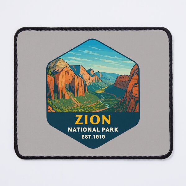 Item preview, Zion National Park Utah Canyon Sticker designed and sold by Ismeal Von.