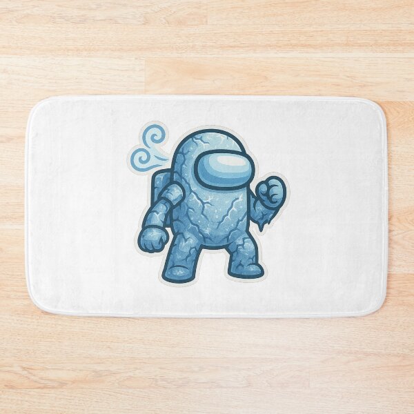 Item preview, Dispatch Game Ice Warrior Sticker | Frost Sentinel Frozen Crewmate | Cold Power PNG designed and sold by Gurjeetpixelart.