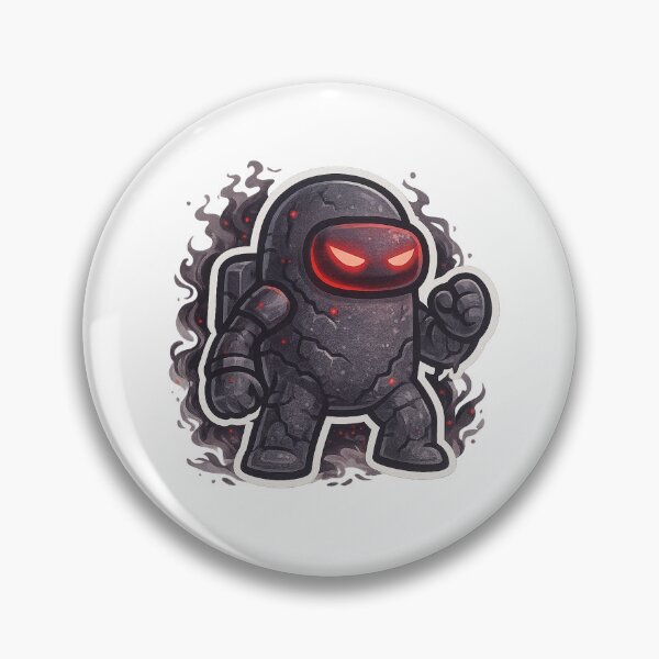 Item preview, Dispatch Game Shadow Reaper Sticker | Dark Demon Crewmate | Red Eyes Evil Power PNG designed and sold by Gurjeetpixelart.