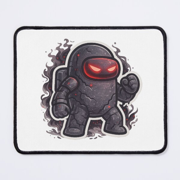 Item preview, Dispatch Game Shadow Reaper Sticker | Dark Demon Crewmate | Red Eyes Evil Power PNG designed and sold by Gurjeetpixelart.
