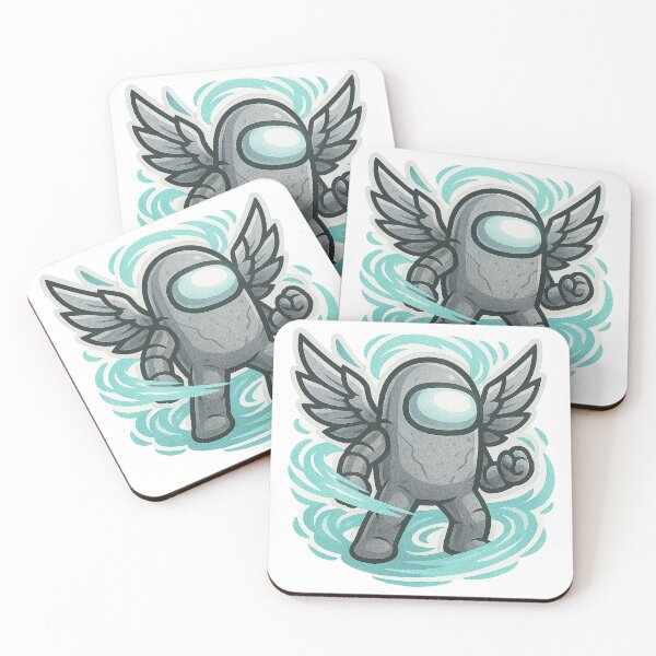 Item preview, Dispatch Game Wind Warrior Sticker | Storm Valkyrie Winged Crewmate | Air Power PNG designed and sold by Gurjeetpixelart.