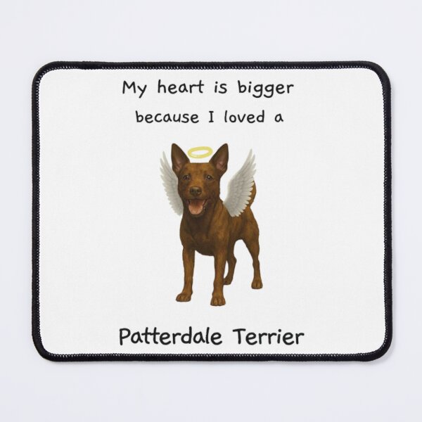 Item preview, My heart is bigger because I loved a patterdale terrier brown version designed and sold by RennlyDesigns.