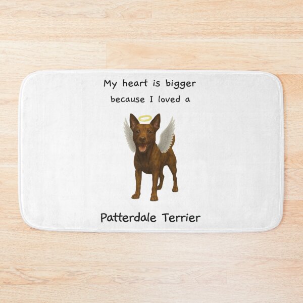 Item preview, My heart is bigger because I loved a patterdale terrier brown version designed and sold by RennlyDesigns.