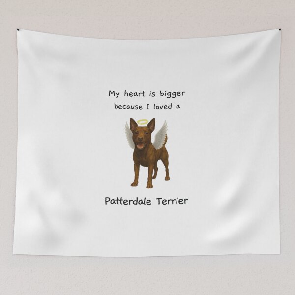 Item preview, My heart is bigger because I loved a patterdale terrier brown version designed and sold by RennlyDesigns.
