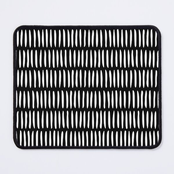 Item preview, Scandi Stripes Pattern Black, Nordic Scandinavian Design designed and sold by Petra Lang.