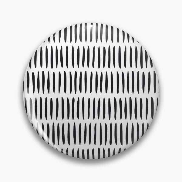 Item preview, Scandi Stripes Pattern Black White, Nordic Scandinavian Design  designed and sold by Petra Lang.