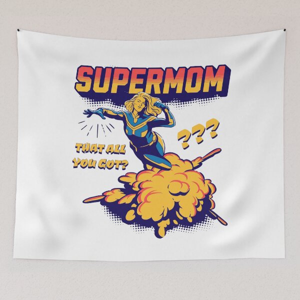 Item preview, SuperMom designed and sold by ThePioneerWay.