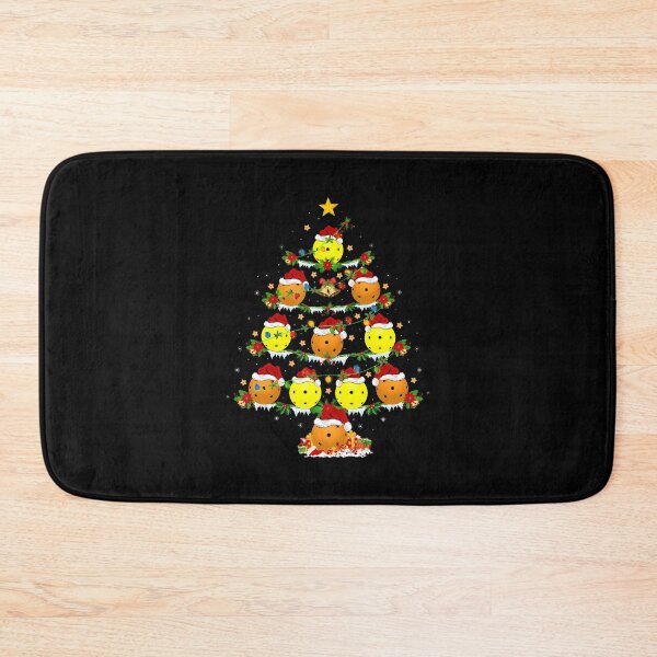 Item preview, Holiday Xmas Lighting Santa Pickleball Christmas Tree designed and sold by OnaConnie.