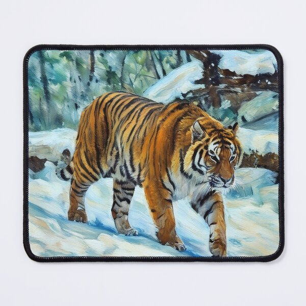 Item preview, Tiger in Winter designed and sold by tomorrowsart.