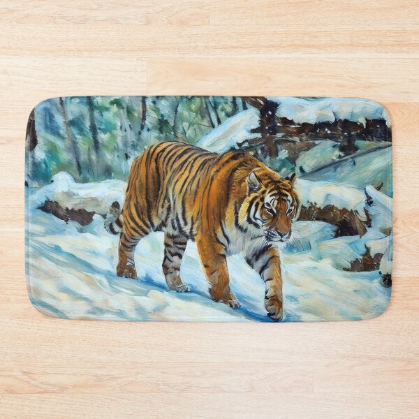Item preview, Tiger in Winter designed and sold by tomorrowsart.