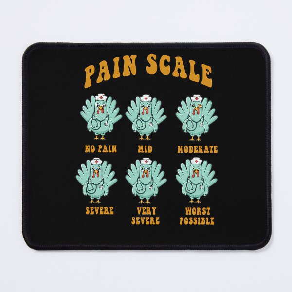 Item preview, Thanksgiving Turkey Pain Vintage Nurse Scale Assessment Pain Funny Trauma designed and sold by PAMELANUNZIO.