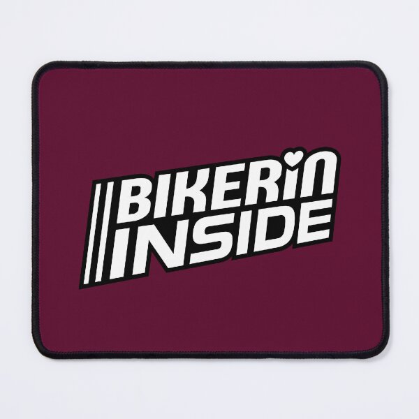 Item preview, Biker inside lettering (black white) designed and sold by VEB Ostladen.