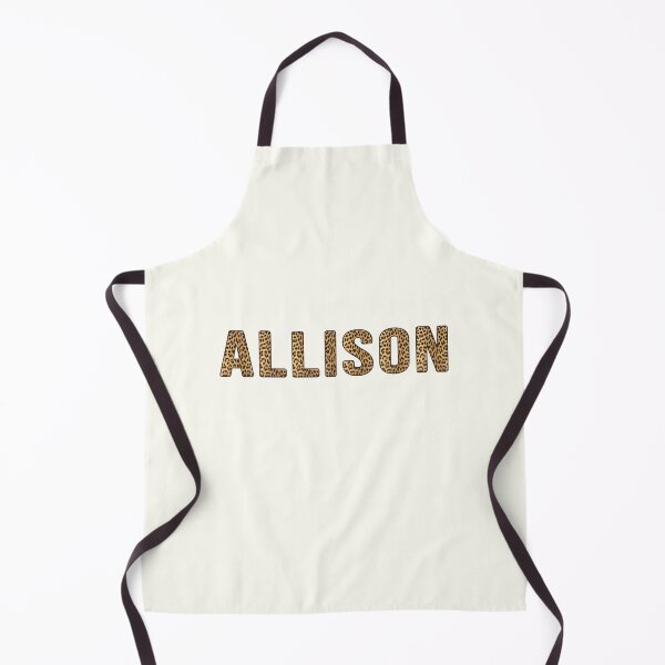 Item preview, Allison Name Leopard Print designed and sold by Jeallan Designs.