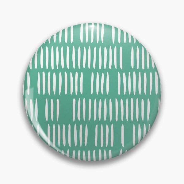 Item preview, Scandi Stripes Pattern Turquoise, Nordic Scandinavian Design  designed and sold by Petra Lang.