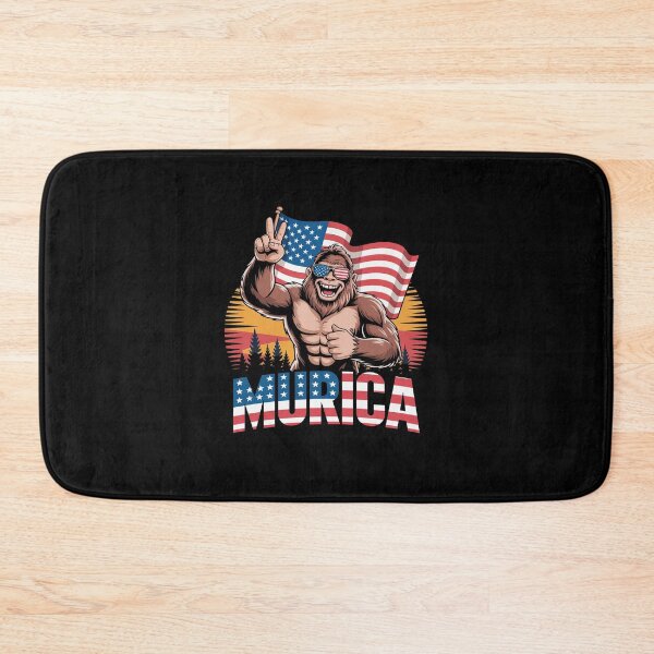 Item preview, Men Murica Bigfoot 4th July American Flag Toddler Boy designed and sold by MathisBellanger.