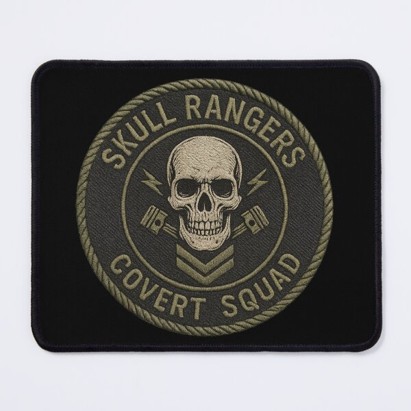 Item preview, Skull Rangers Covert Squad piston patch designed and sold by LaNadaYFundante.