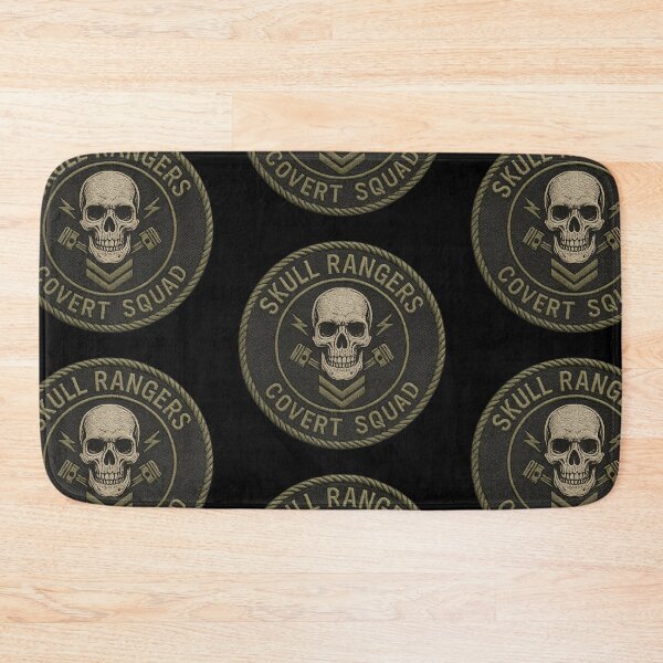Item preview, Skull Rangers Covert Squad piston patch designed and sold by LaNadaYFundante.