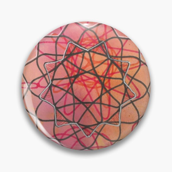Item preview, Red 12 Pointed Spirograph designed and sold by LiorSmithDesign.