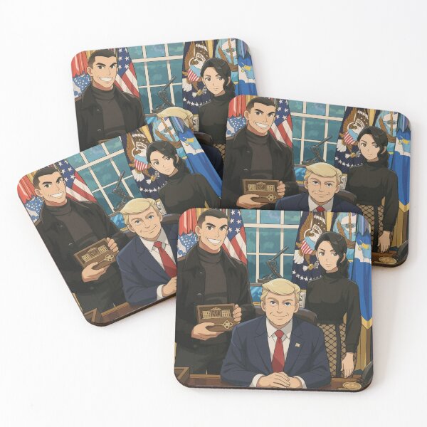 Item preview, Elite Anime Trio – Iconic Athlete, Business Leader & Stylish Heroine designed and sold by MoDesignInk48.