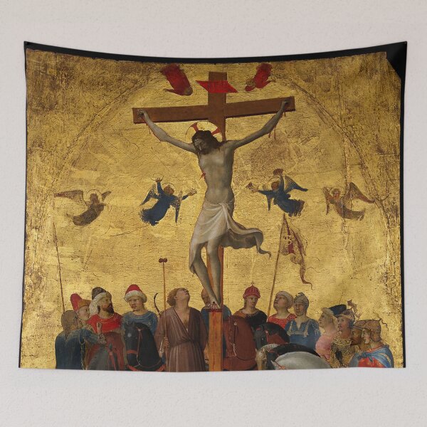 Item preview, Crucifixion of Christ Medieval Renaissance Italy 1400s designed and sold by GuyBlank.