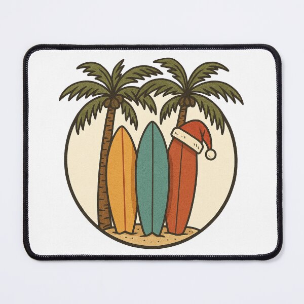 Item preview, Surf's Up, Santa designed and sold by Shipwrecked2020.