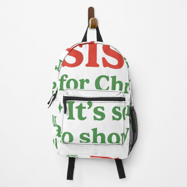 Item preview, Hard To Shop Sister Christmas Funny Bold Bright Family Quote designed and sold by ImeldaSparks.