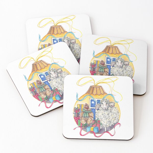 Item preview, Christmas toy  with bow,animals and gifts designed and sold by Yulchikdesign.