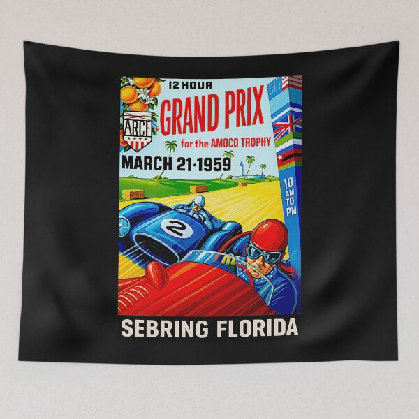 Item preview, Sebring 1959 12 hour Grand Prix vintage Variation designed and sold by Helios Be. Lavsh.