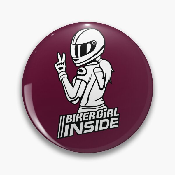 Item preview, Biker Girl inside (black white) designed and sold by VEB Ostladen.