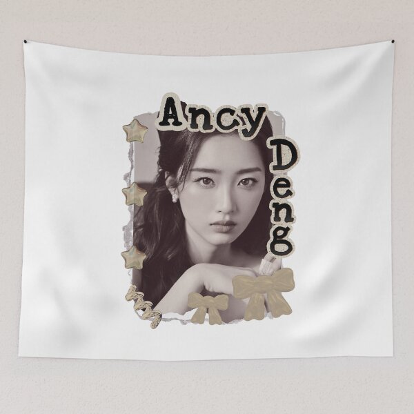 Item preview, Ancy Deng – Deng Jiajia (邓家佳) Chinese Actress Cdrama Chinese Entertainment Scrapbook Collage Cozy Y2K Vintage Design designed and sold by HELL0WBELLO.