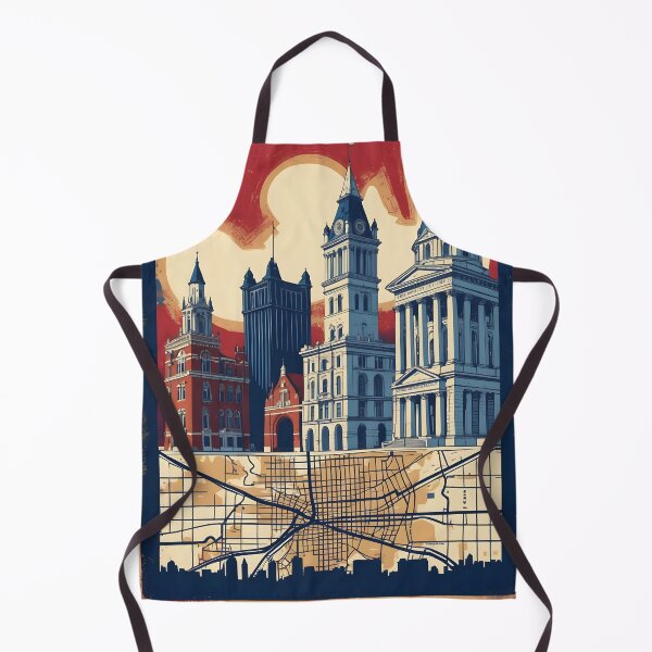 Item preview, Richmond Indiana 1950s USA Vintage Travel Tourism designed and sold by TravelersGems.