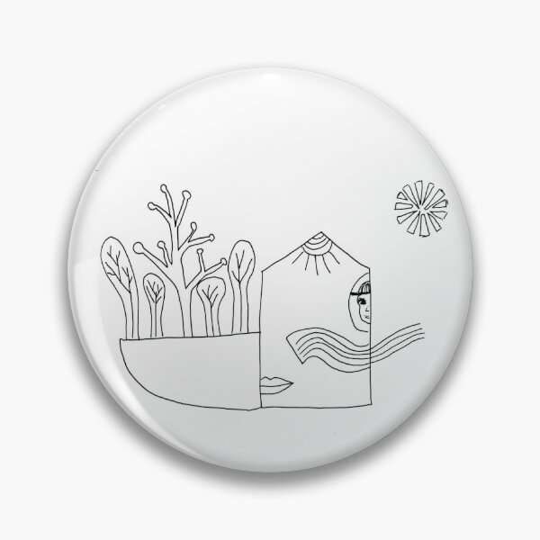 Item preview, Surreal Home Line Drawing  designed and sold by LiorSmithDesign.