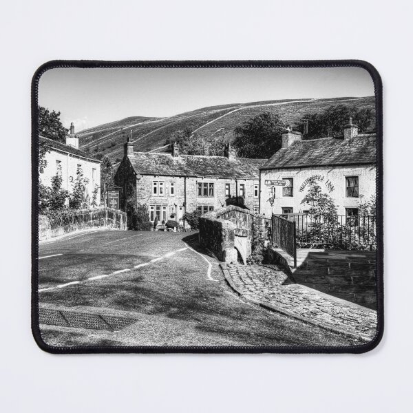 Item preview, Kettlewell, Yorkshire, Charming Village Landscape, Black And White designed and sold by Paul Thompson Photography.