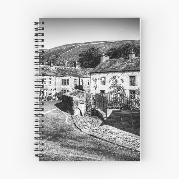 Item preview, Kettlewell, Yorkshire, Charming Village Landscape, Black And White designed and sold by Paul Thompson Photography.
