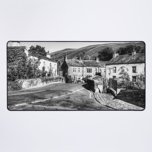 Item preview, Kettlewell, Yorkshire, Charming Village Landscape, Black And White designed and sold by Paul Thompson Photography.